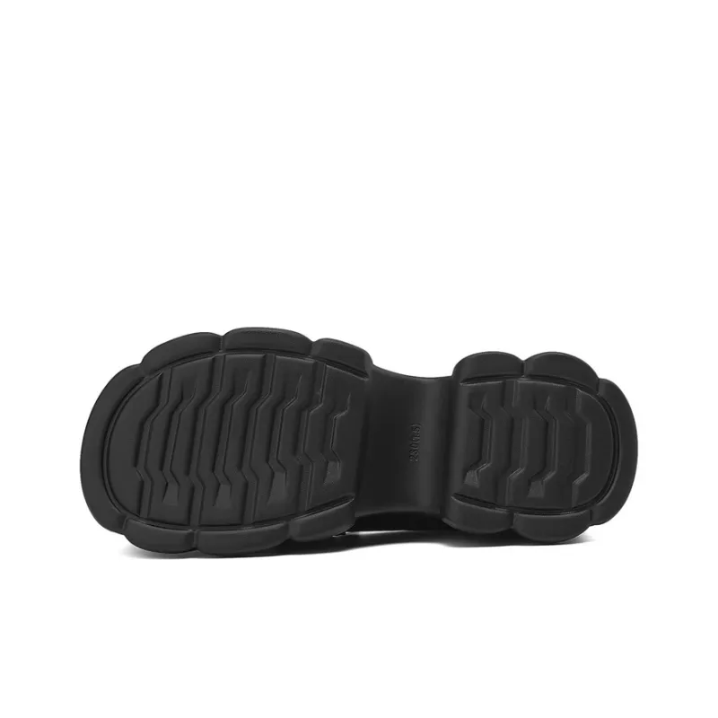 JOSINY Loafers 5.5cm Women's Black/Ecru-3