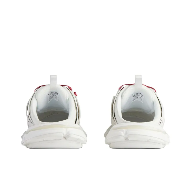 Balenciaga Track Mules 'White Red' Women's-5