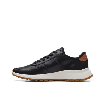 Clarks Low Top Casual Shoes Women's Black