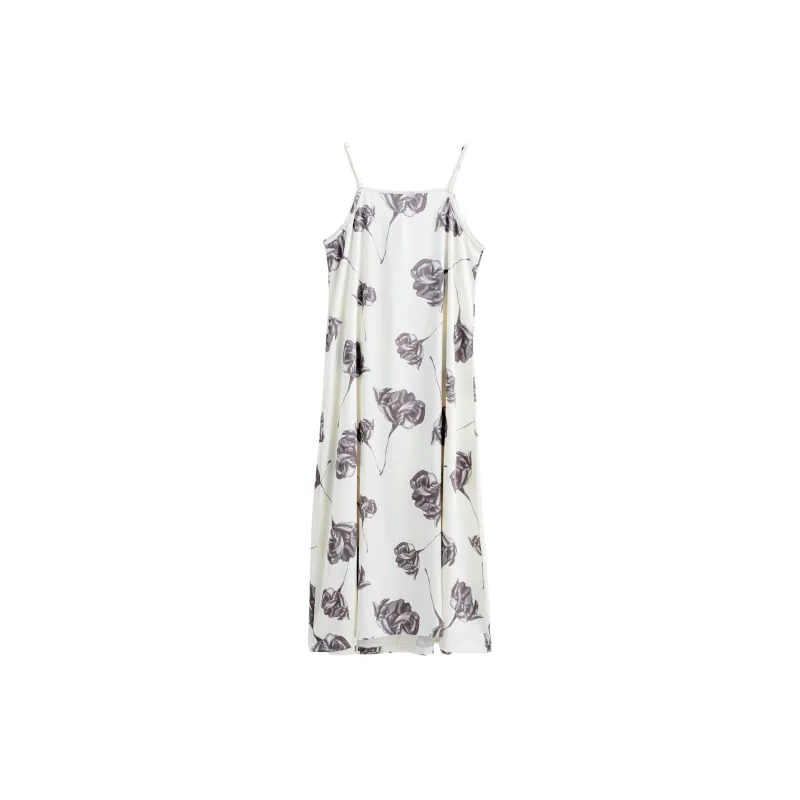 XUANZHITING Nightgown Women's Apricot-1