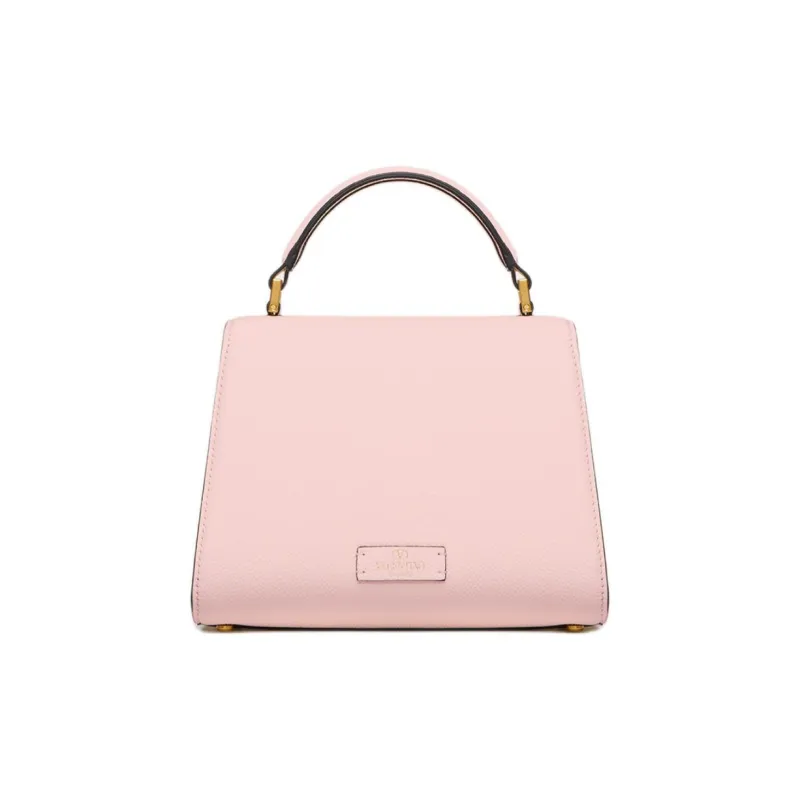 Valentino VSLING Grained Calfskin Shoulder Bag Crossbody Bag Handbag Mini Women's Light Pink-2