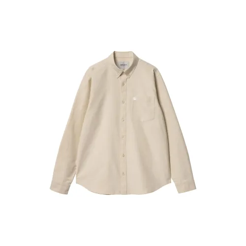 Carhartt WIP Shirts Unisex Corn Silk White