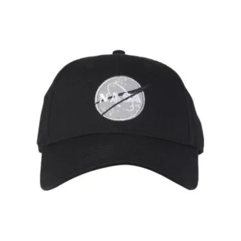 Alpha Industries Cotton Baseball Caps Men's Black