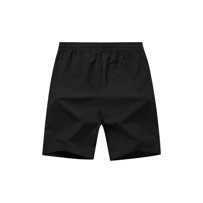 Dance With Wolves Casual Shorts Men's Black-1