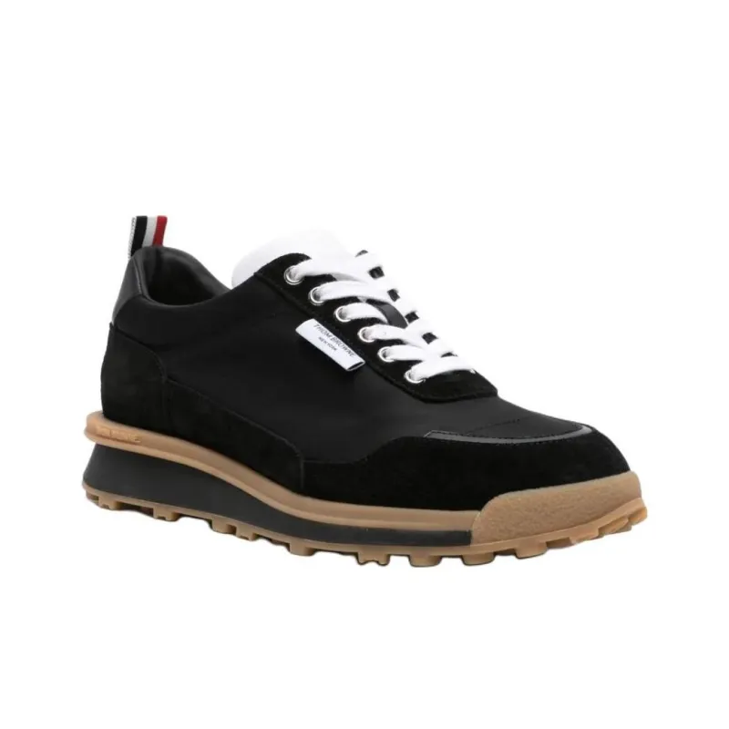 THOM BROWNE· Alumni Low Top Casual Shoes Men's Black-2