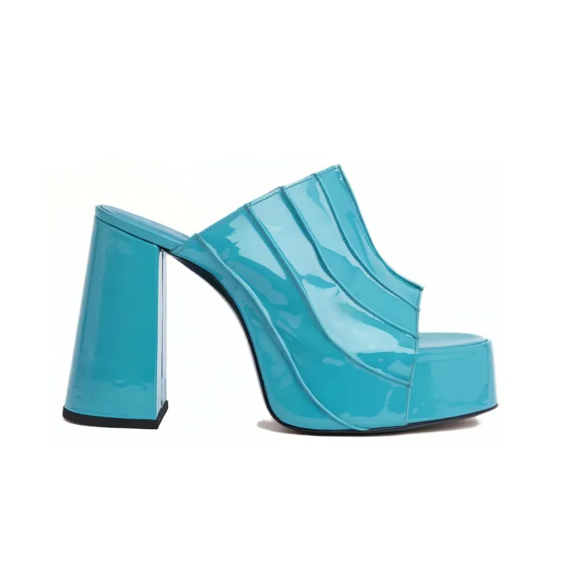 By Far Brad 120mm Platform Mules-1