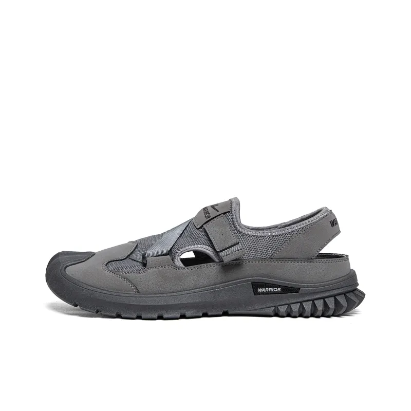 Warrior Ride The Wind And Waves Series Beach Sandals Men's Gray-0