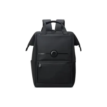 DELSEY PVC Backpack Unisex Black