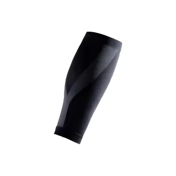 LP SUPPORT Running Leg Guards Black Polyester Unisex