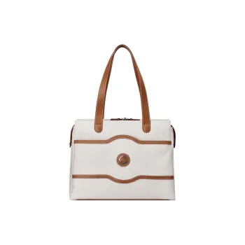 DELSEY Recycled Polyester Handbag Shoulder Bag Unisex Ecru
