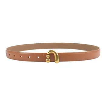 YUZHAOLIN Skirt Business Suit Jeans Versatile Minimalist Style Belt Leather Belts Women's