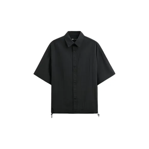 ZARA Shirts Men Black