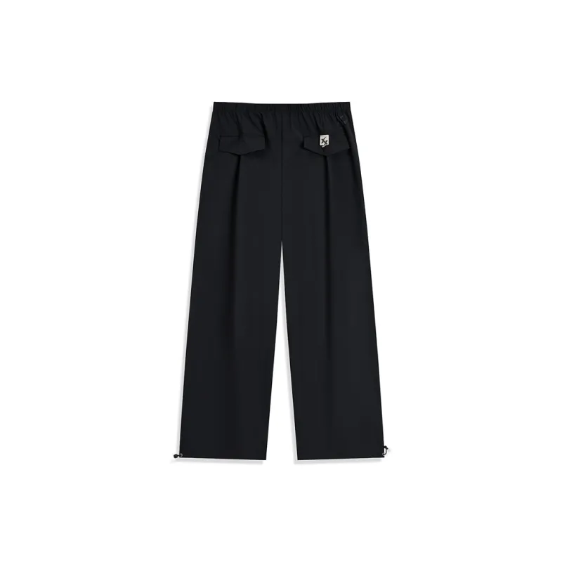 XTEP Cargo Pants Unisex Jet Black-1