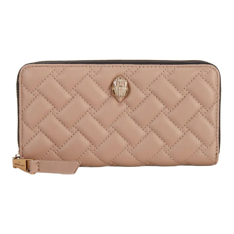 Kurt Geiger London Leather Wallet Women's Taupe-0
