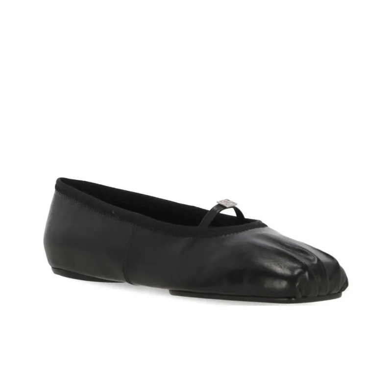Givenchy 4G Casual Single Shoes Women's Black-2