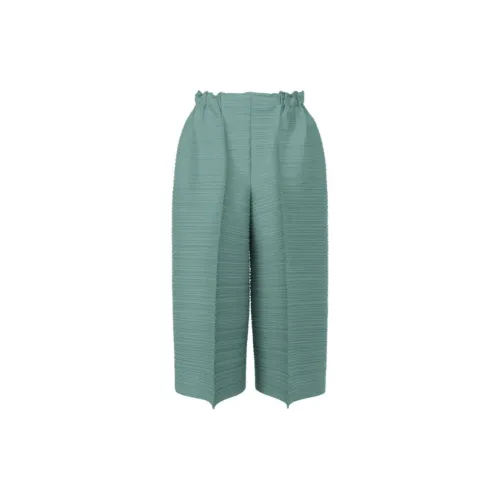 PLEATS PLEASE ISSEY MIYAKE Casual Pants Women's Turkish Green