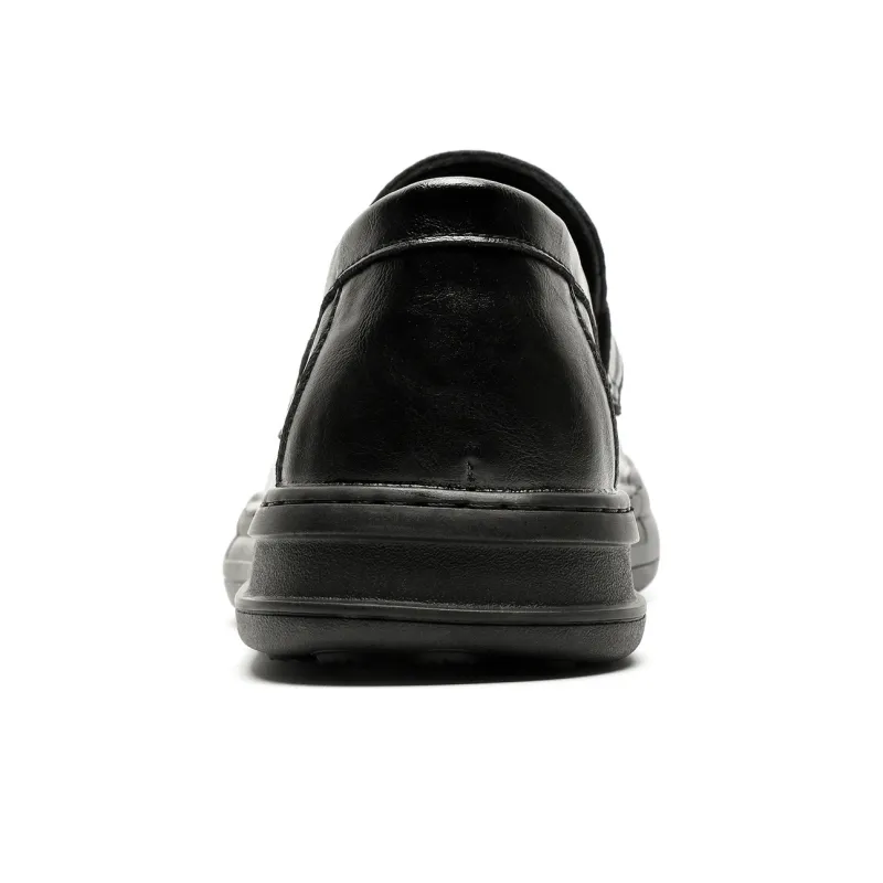 ZUWUDONG Loafers Men Black-2