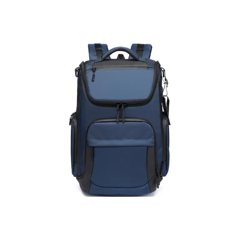 OZUKO Oxford Backpack Laptop Bag Travel Bag Unisex Black Blue Gray Pink-1