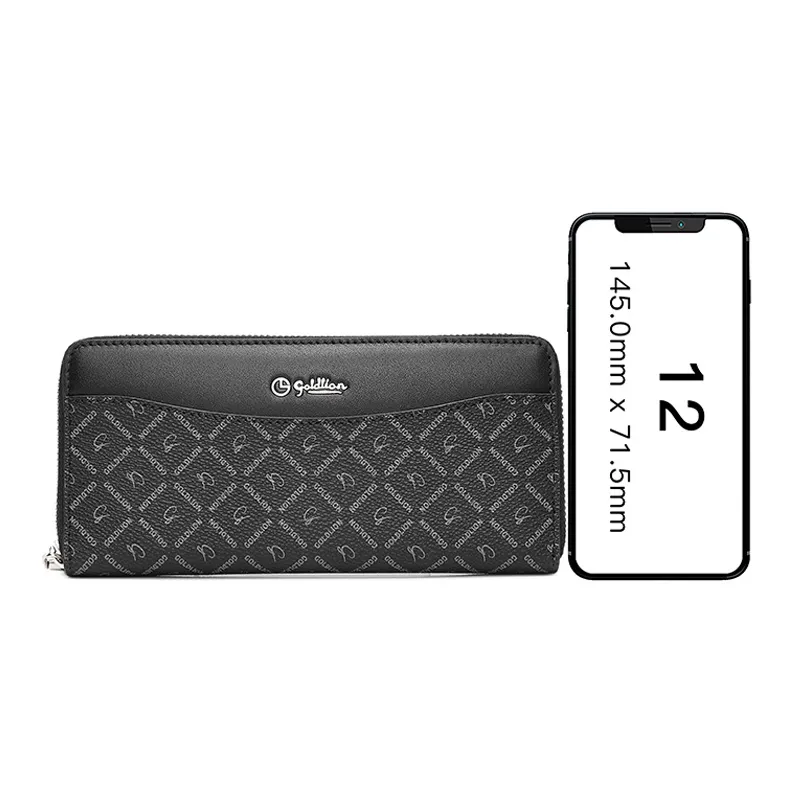 GOLDLION Wallets Black-3
