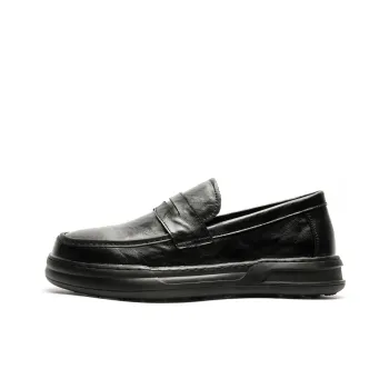 Beidouniao Loafers Men Black