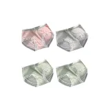 M1078-F Set-Refreshing Nude Feel-Pink+Silver White+Matcha+Matcha (4 Pack)