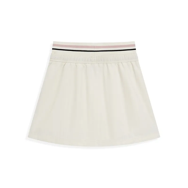 XTEP Casual Short Skirts Women's Cotton White-1