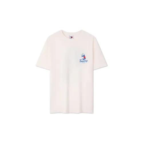 Tommy Hilfiger T-Shirts Unisex Off-White YBH