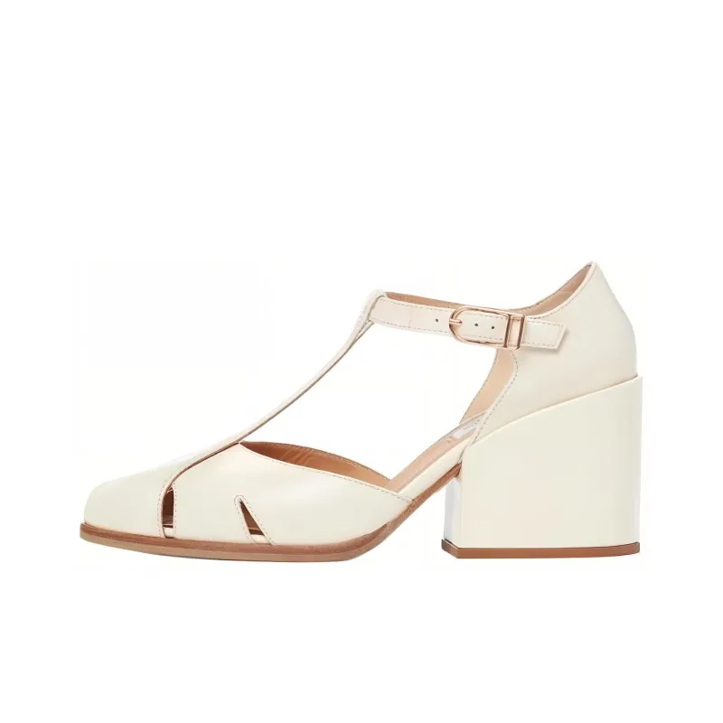 GABRIELA HEARST Roman Sandals Women's White-0