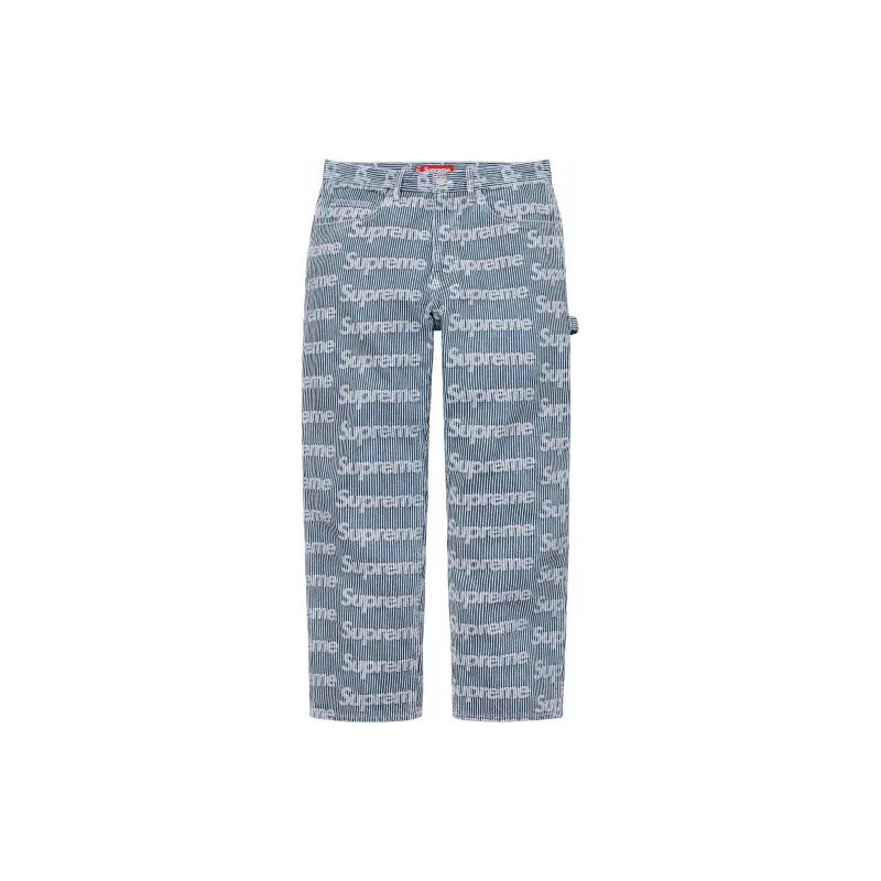 Supreme Denim Painter Pant Stripes/Stripe 32 - POIZON 