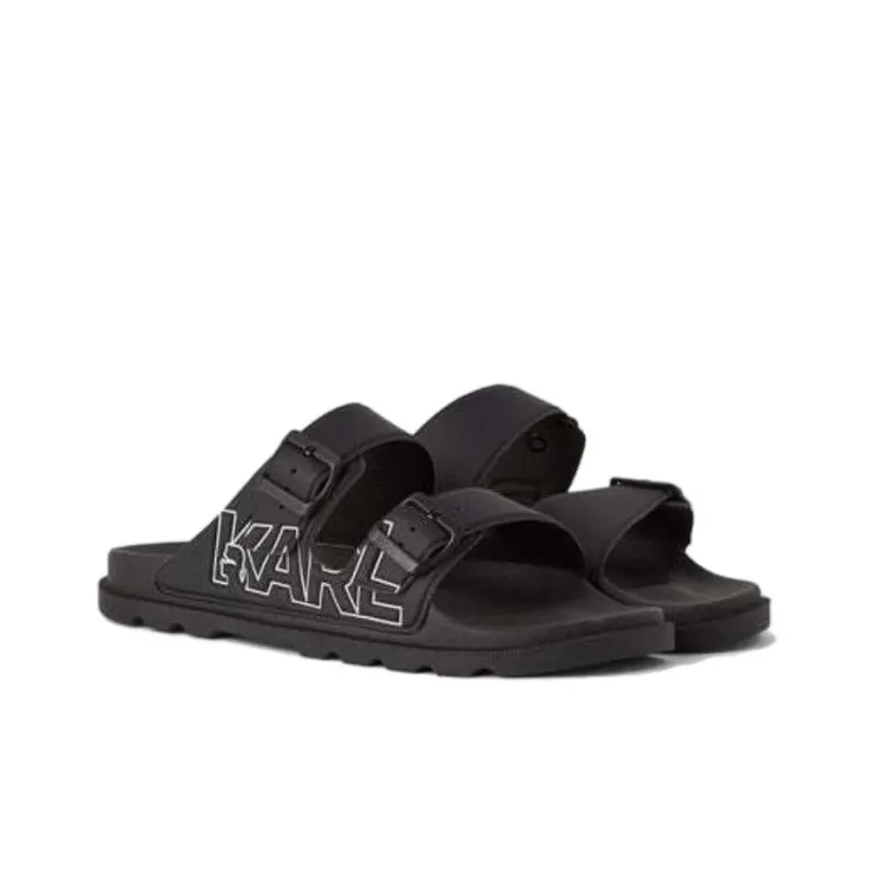 KARL LAGERFELD Slide Slippers Men's Black-2