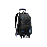 Black Blue 6-Wheel