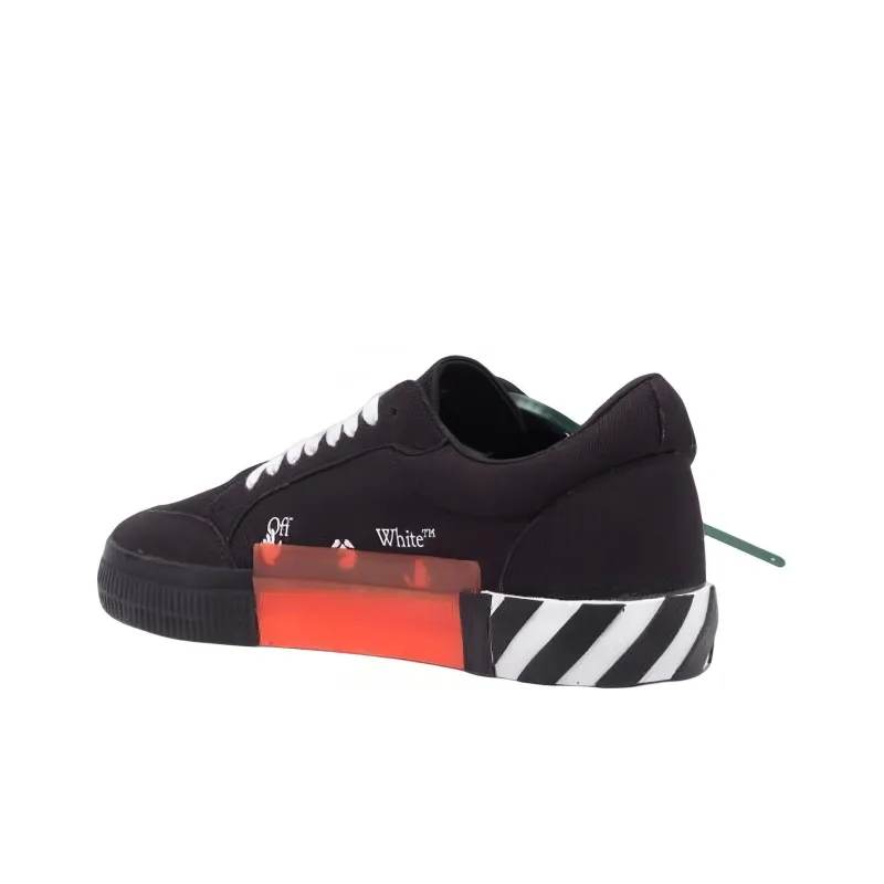 OFF-WHITE Vulc Low Top Black Orange-2