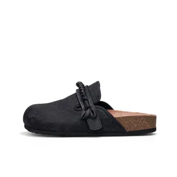 Joy&Mario Plastic Sole Wrap toe Slippers Women's