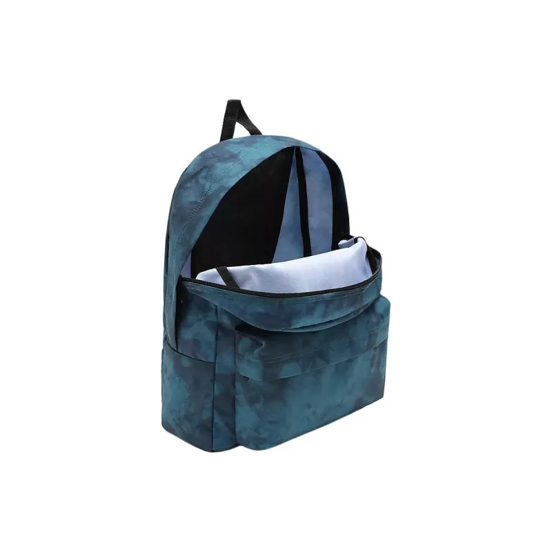 Vans Old Skool Polyester Backpack Unisex Blue Coral-2