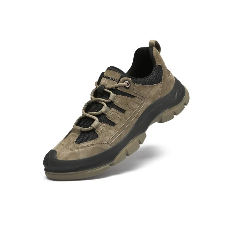 XIMO BULL Outdoor Shoes Men Low Top Gray/Sand-2