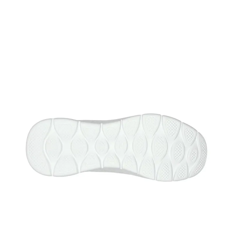 Skechers Go Walk Fle Anti Slip Wear Resistant Low Top Running Shoes Men's White-4