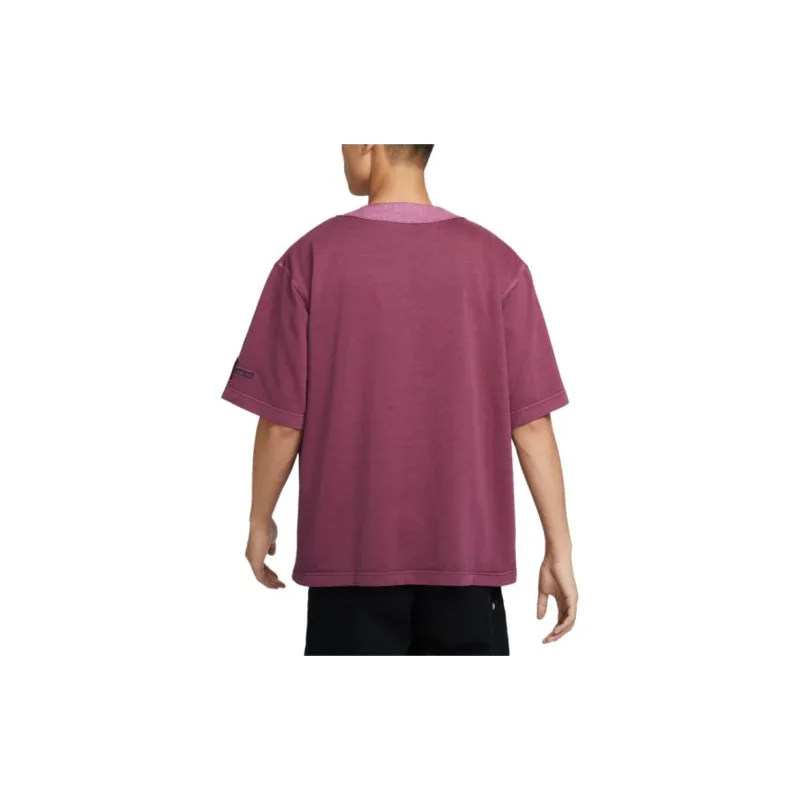 Nike Sportswear Essentials Series T Shirt Men's Rosewood Red-1