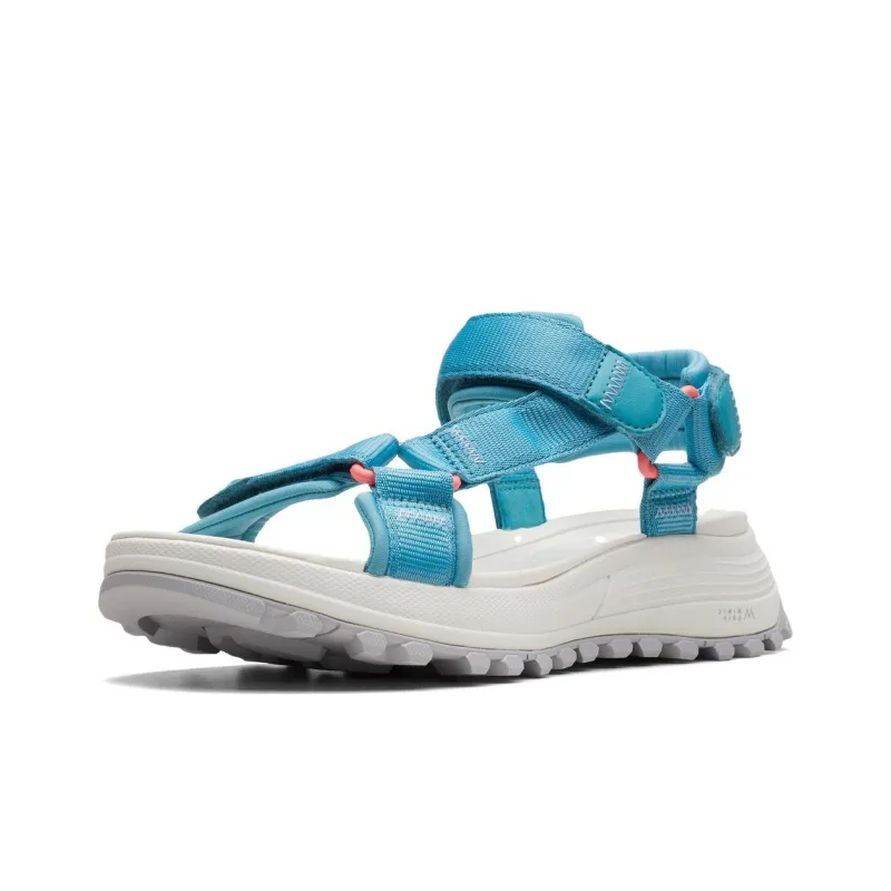 Clarks Beach Sandals Women's Blue-2