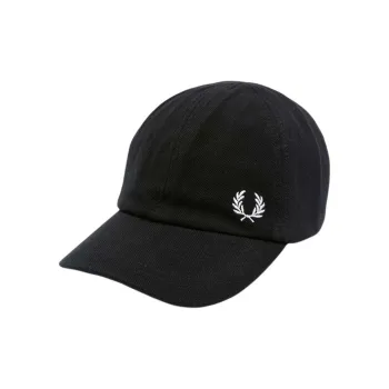 FRED PERRY Logo embroidered Cotton Cap
