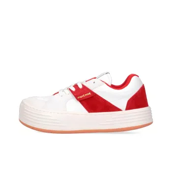PALM ANGELS Stylish Skateboarding Shoes Men's White Red