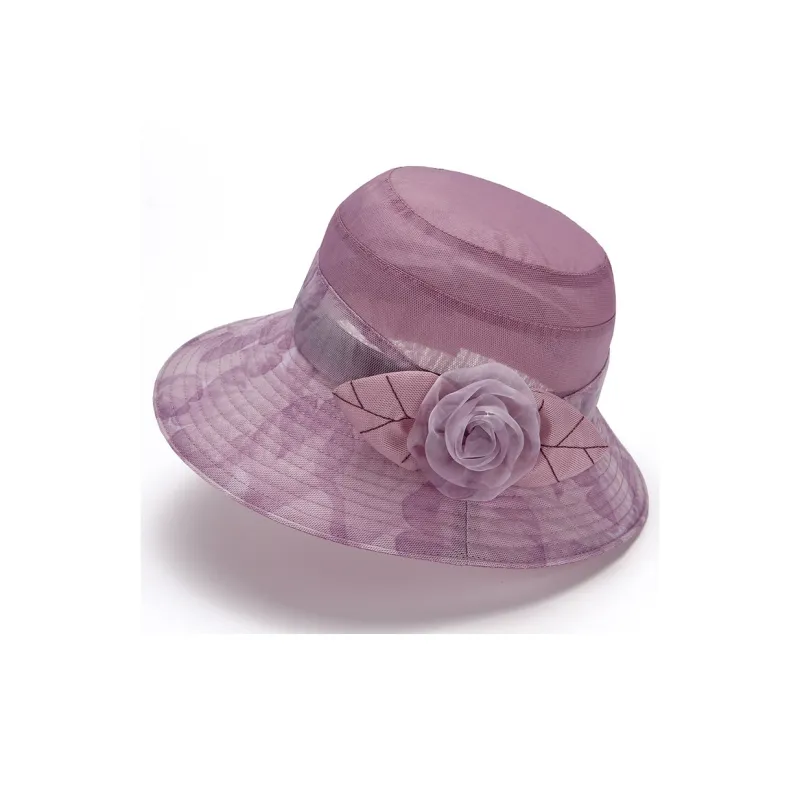 MEETSUNNY Gauze Sun Protection Hats Women's-4