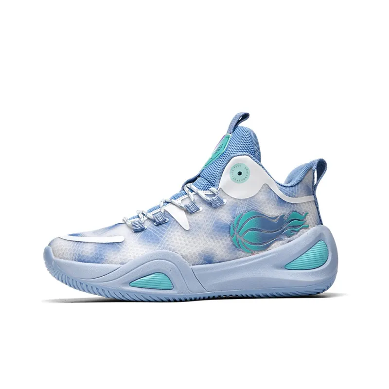 ATAY Shock Absorbers With Slip Resistant And Abrasion Resistant Properties Mid Top Basketball Shoes Unisex-10