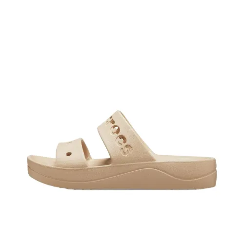 Crocs EVA Abrasion-Resistant Slide Slippers Women's Tea Brown