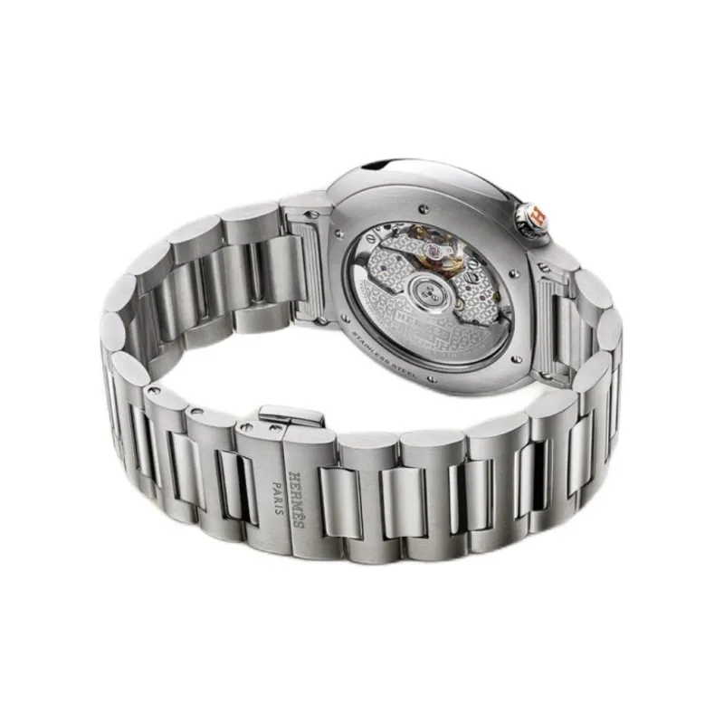 HERMES Wrist Watch Automatic Mechanical Movement Stainless Steel Strap 36mm Silver Dial Unisex-1