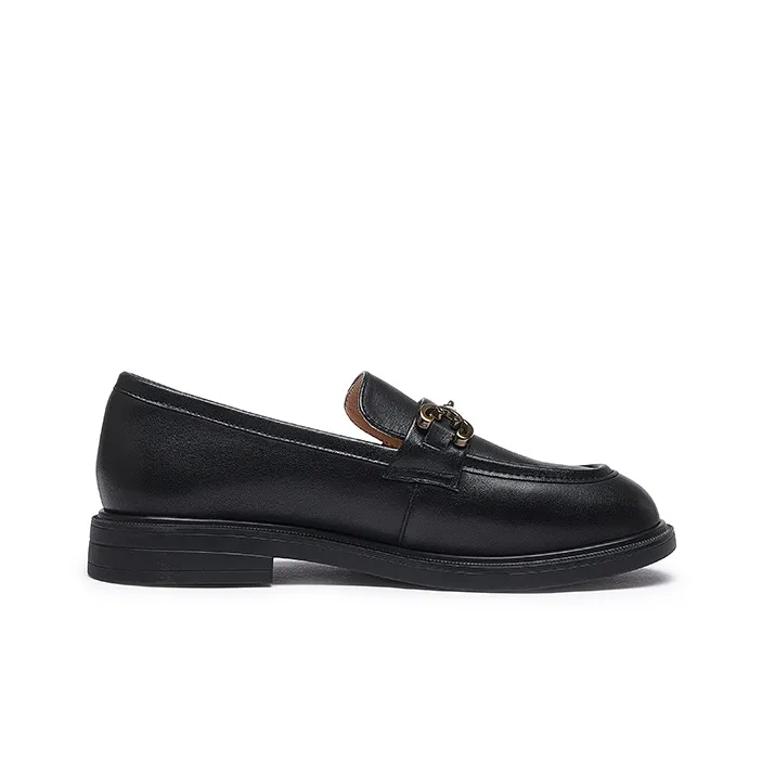 CAMEL Loafers Women's Black/Beige-1