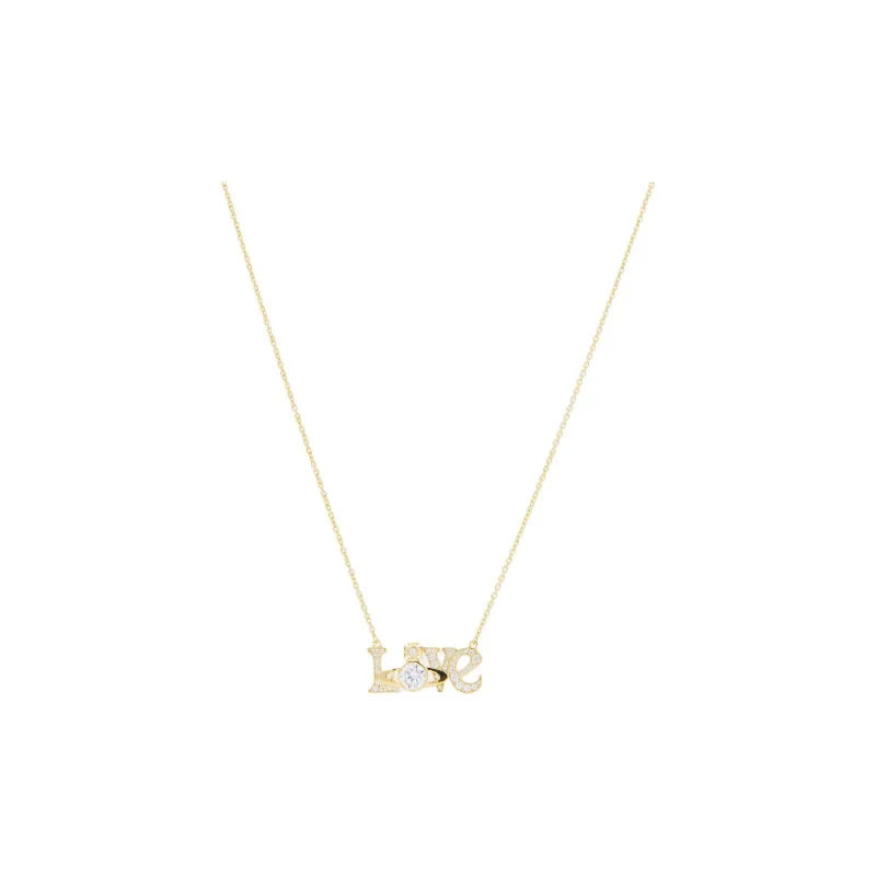 Vivienne Westwood Brass, Crystal Necklaces Unisex Gold-0