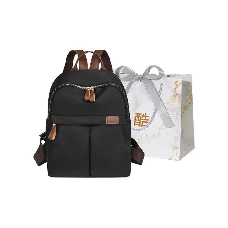 Cool Nylon Backpack Regular Women's Multicolor-4