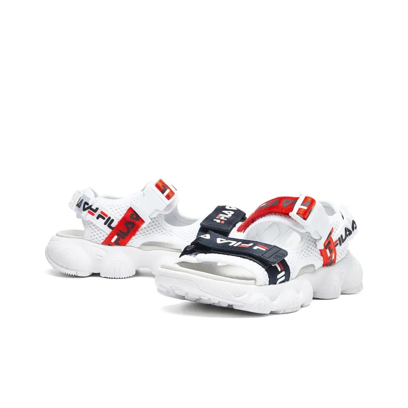 FILA Jagger Sports Sandals White/black/red Women's-2