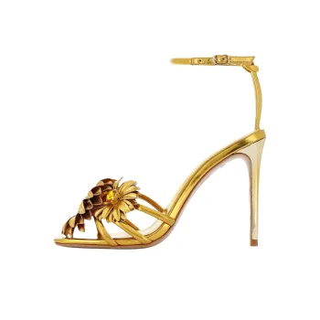 Sophia Webster Margarita Strap Sandals 10cm Women's Gold