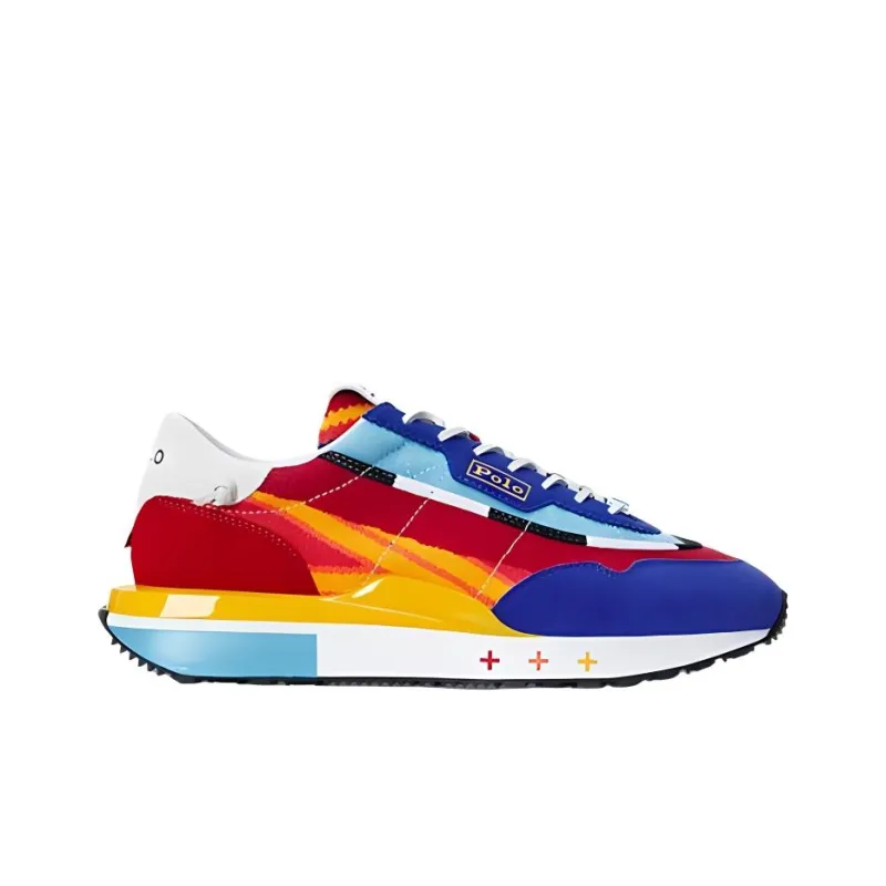 Polo Ralph Lauren Casual Shoes Unisex Red-1